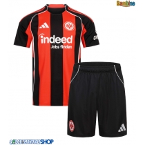 Maglie da calcio Eintracht Frankfurt Prima Maglia Bambino 2025-26 Manica Corta + Pantaloni corti)